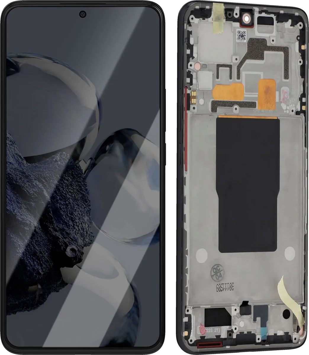 Xiaomi 12T Pro Zwart Scherm & Chassis - 560003L12U00
