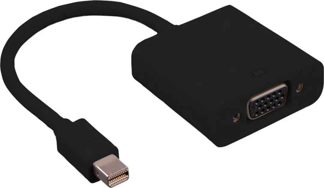 Value Mini DisplayPort-VGA Adapter - Zwart