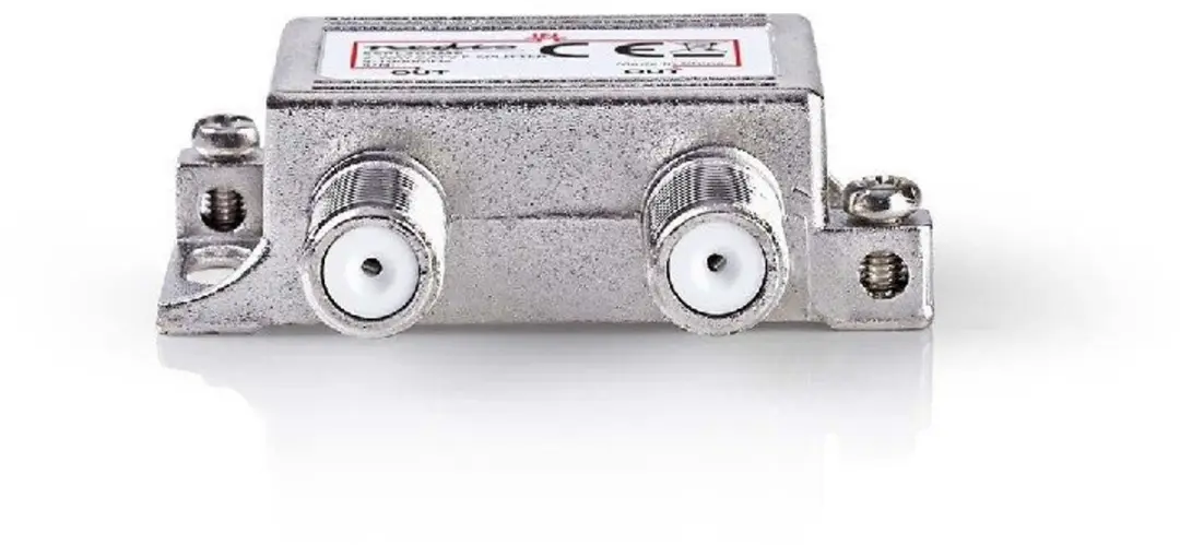 Nedis CATV-Splitter SSPL200ME - 2 Outputs 75 Ohm - Zilver - afbeelding 6 van 6