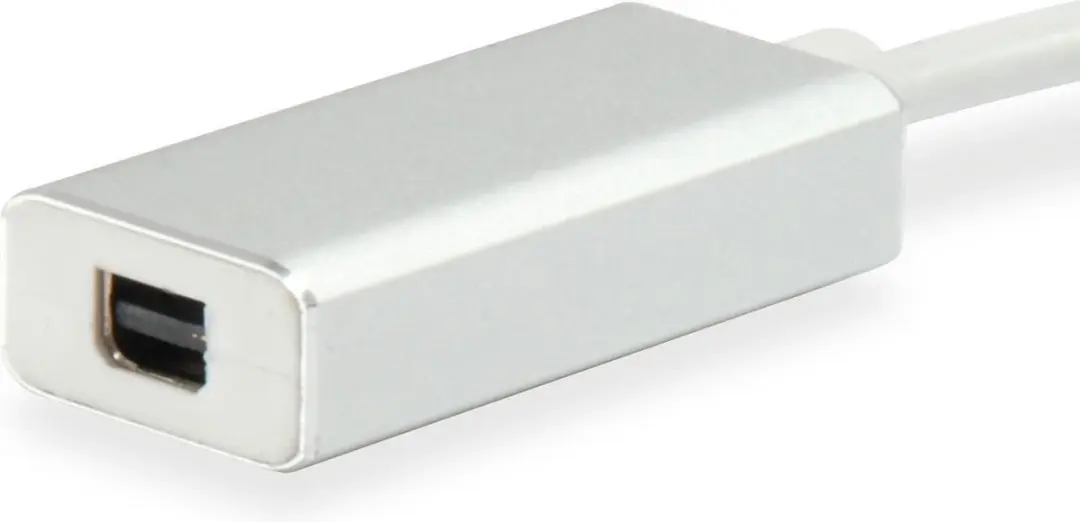Equip 133457 USB Type C Mini DisplayPort Kabeltussenstuk - Wit