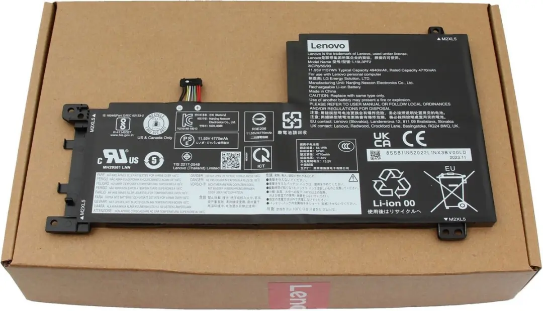 Lenovo L19L3PF2 Laptopbatterij 57Wh
