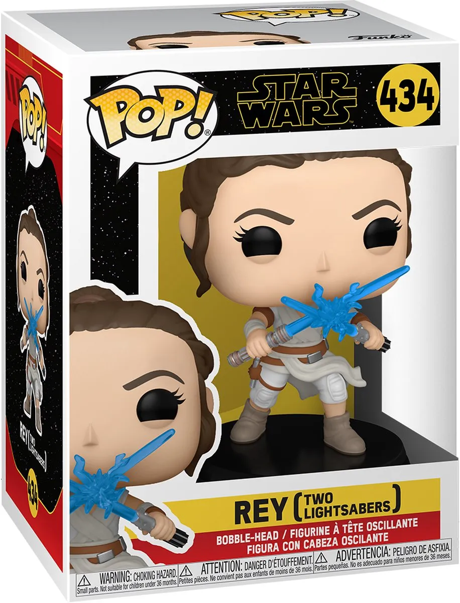 Funko Star Wars Episode IX Rey POP! Vinyl Figure - 9cm - Multicolours