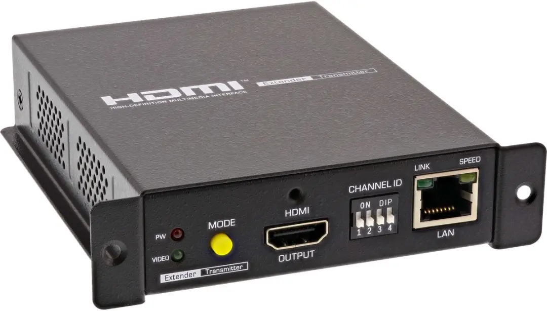 InLine HDMI USB KVM Extender 64601 - 4K tot 100m - Zwart