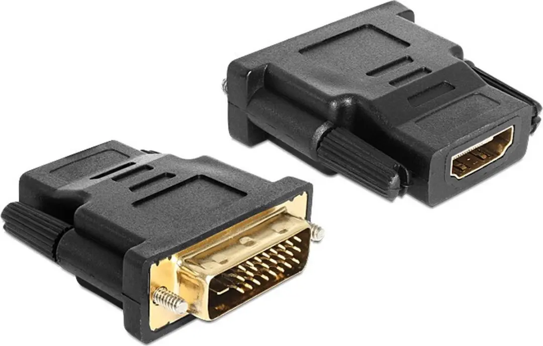 Delock DVI naar HDMI Adapter 24+1 Pin