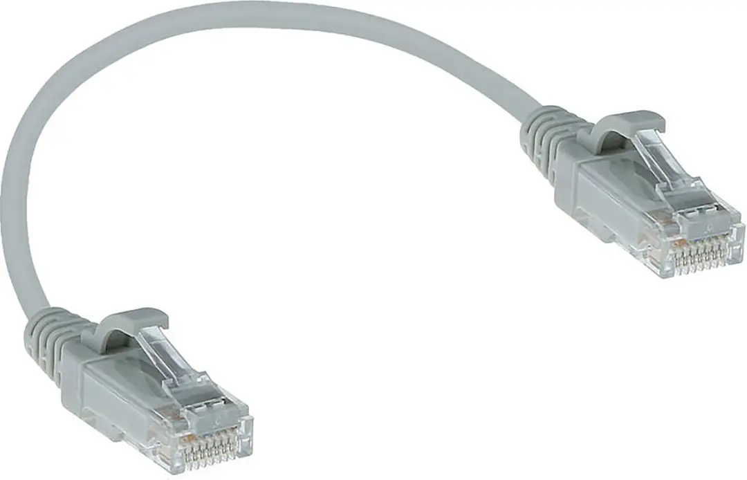 ACT DC9030 Patchkabel CAT6 U/UTP 0,15m - Grijs