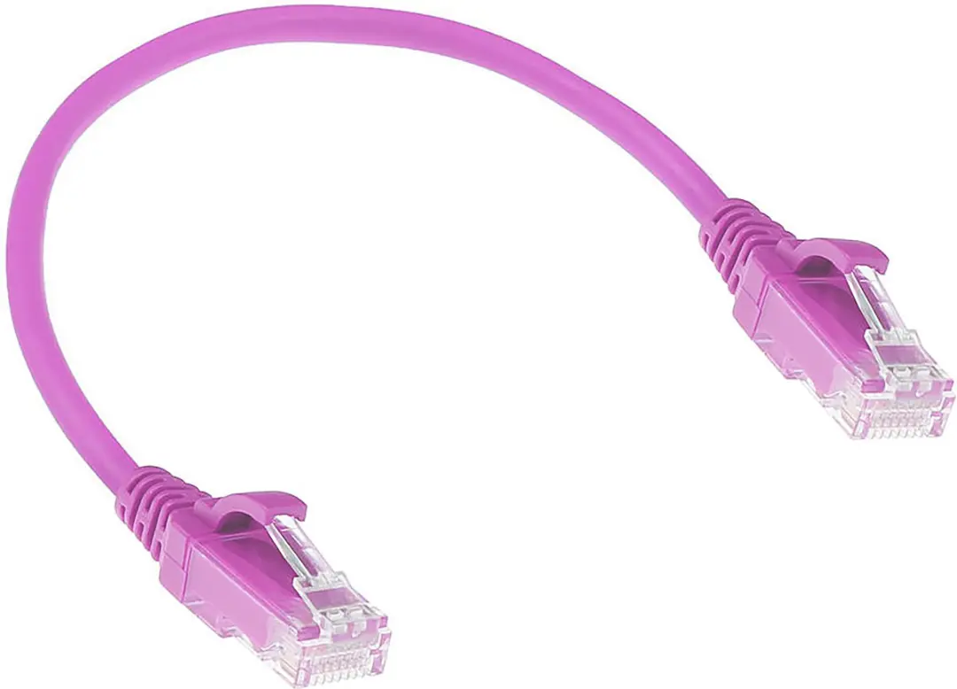 ACT Roze CAT6 Datacenter Patchkabel DC9430 - 0,15m