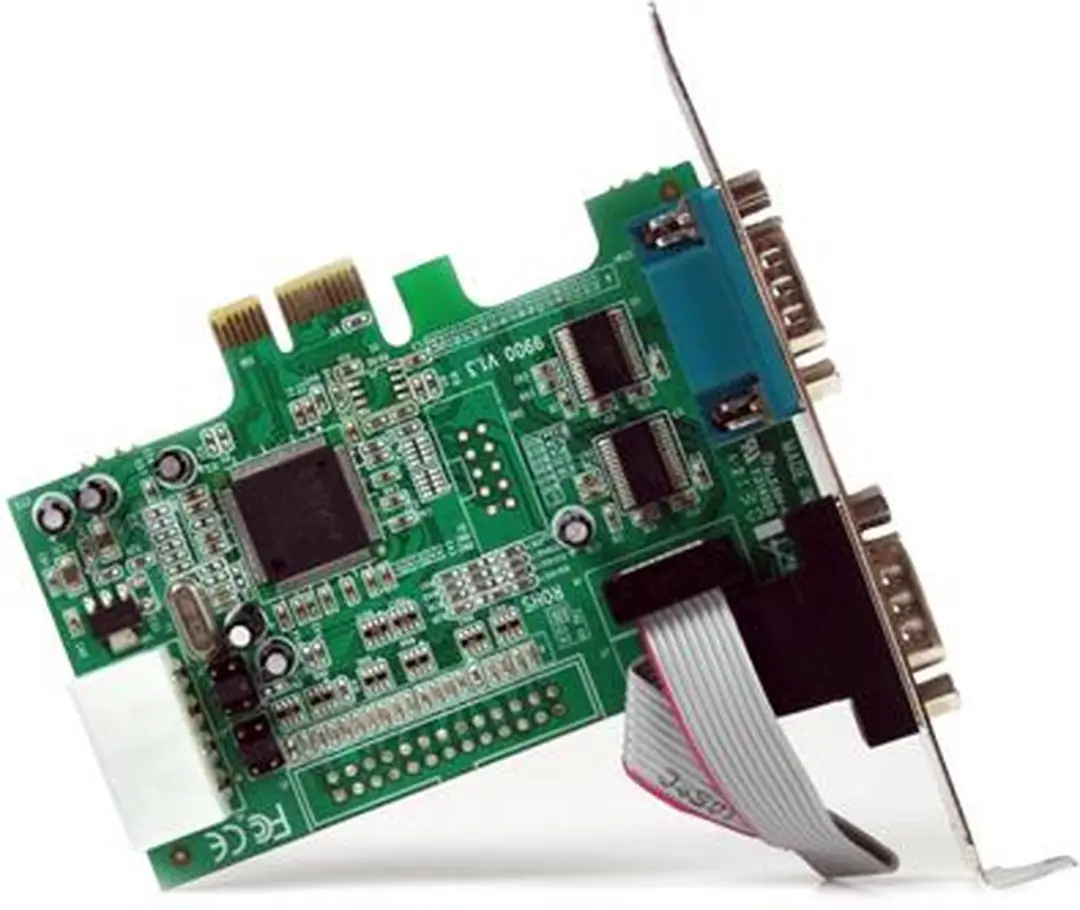 Startech PEXUSB3S42 USB 3.0 Kaart - 4 Poorten Grijs-Groen