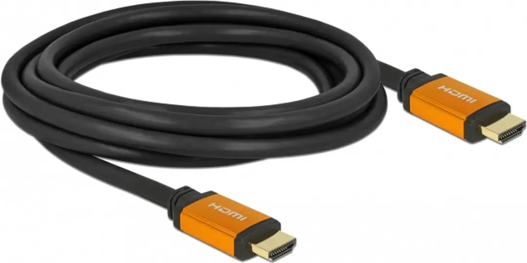 Delock HDMI 2.1 Kabel 8K 60Hz 3m - Zwart