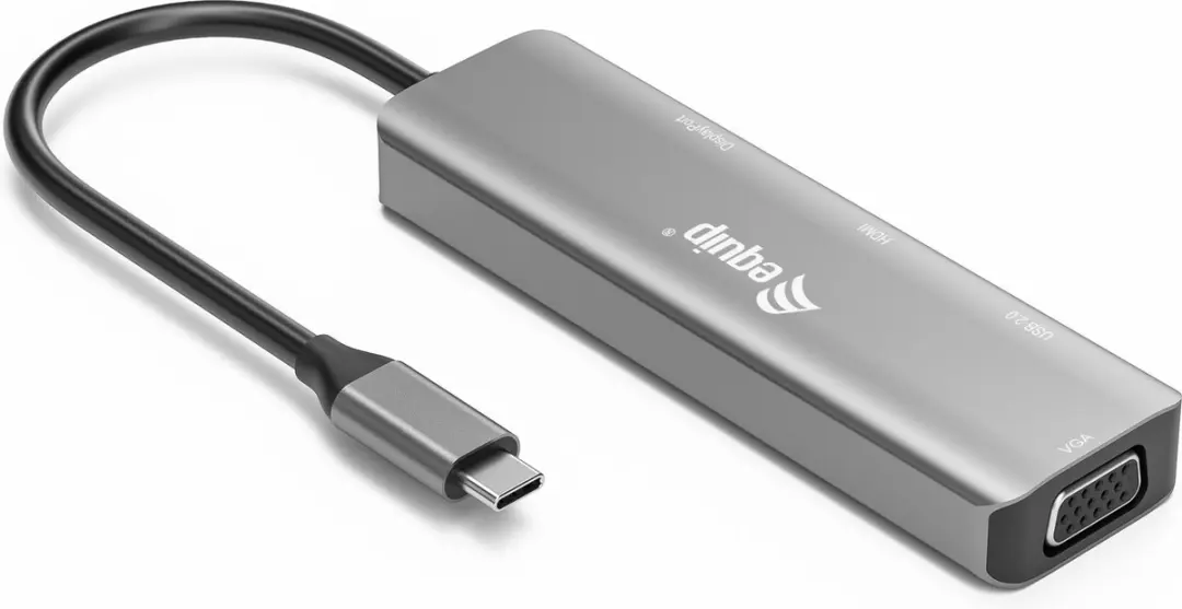 Equip 133485 USB Grafische Adapter 3840x2160 - Tweekleurig
