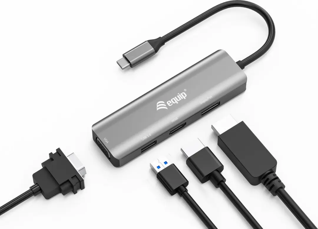 Equip 133485 USB Grafische Adapter 3840x2160 - Tweekleurig - afbeelding 6 van 6