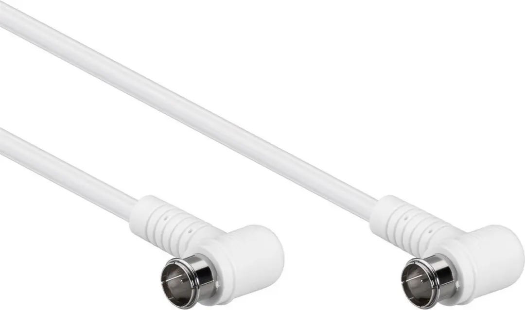 Goobay F-quick (m) Coaxkabel Haaks