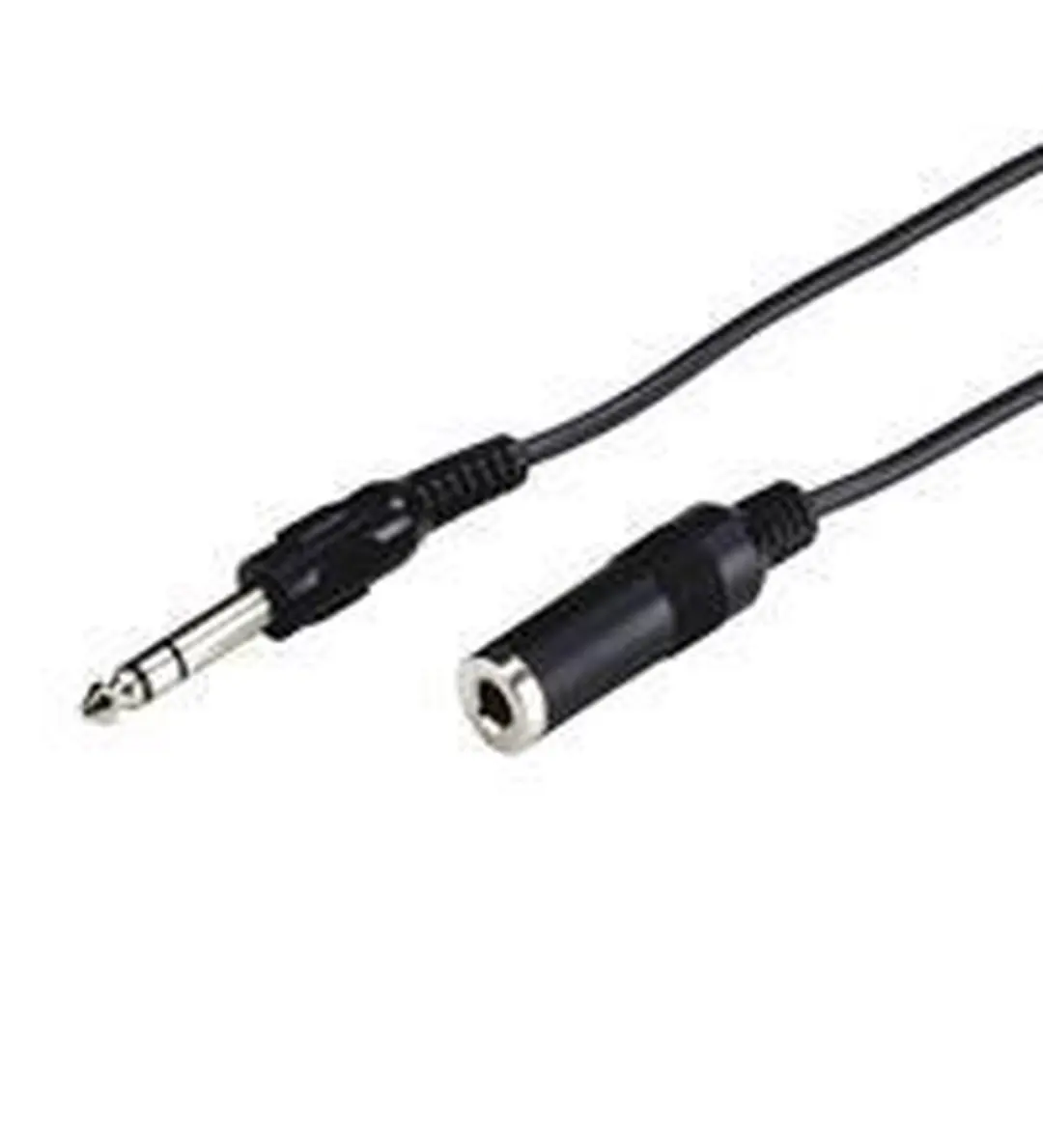 Goobay 6,35mm Stereo Jack Verlengkabel 3m - 10 Stuks