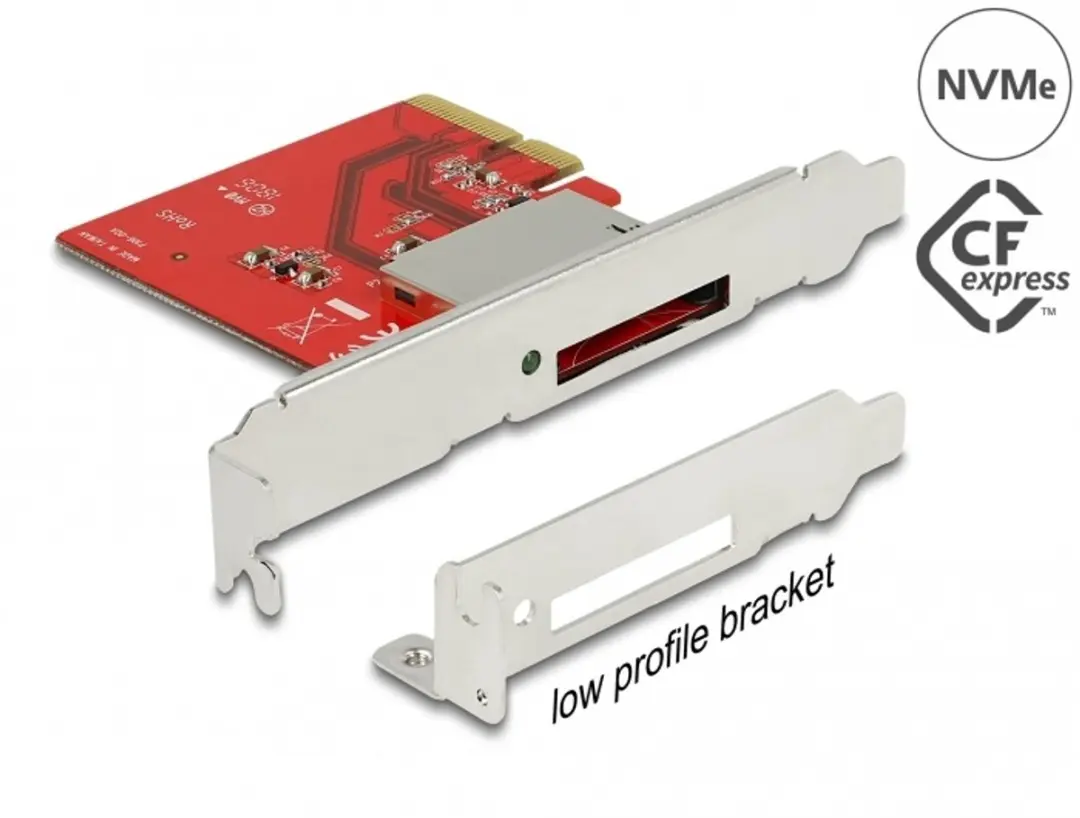 Delock PCIe Kaart 1x CFexpress/XQD
