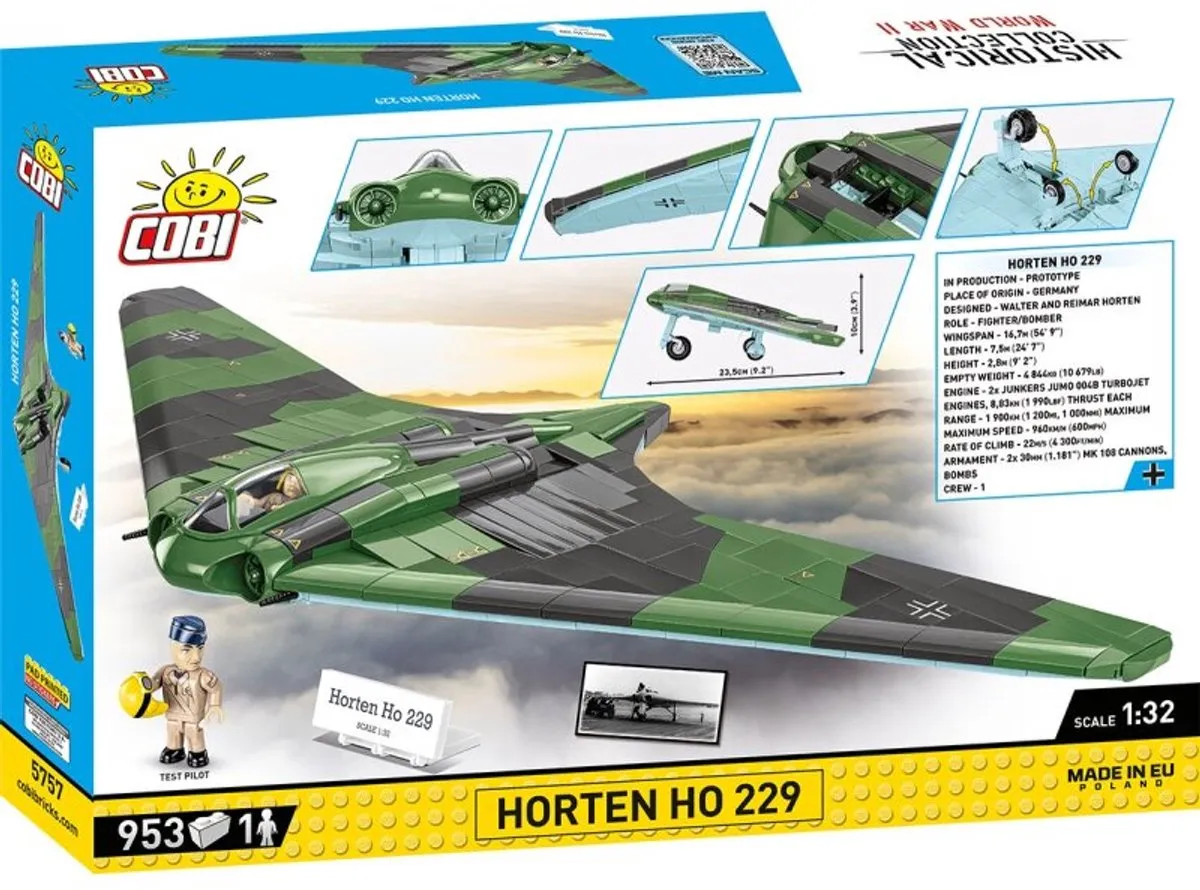 Cobi Ho 229 COBI-5757 - 953 Onderdelen - Meerkleurig