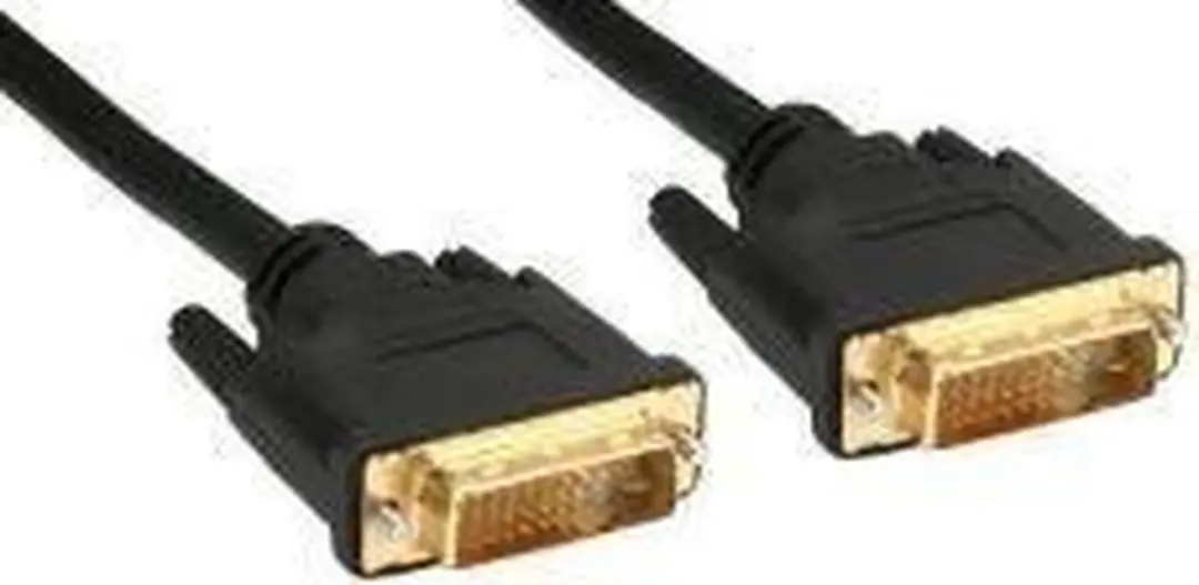 InLine DVI-D Kabel 24+1 Male/Male Dual Link 7,5m - Zwart