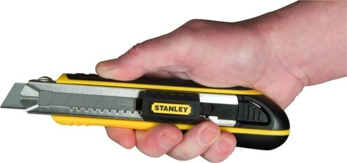 Stanley FatMax Afbreekmes 18mm - 0-10-481 - Zwart/Geel