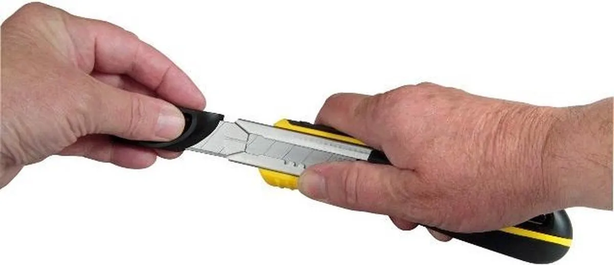 Stanley FatMax Afbreekmes 18mm - 0-10-481 - Zwart/Geel
