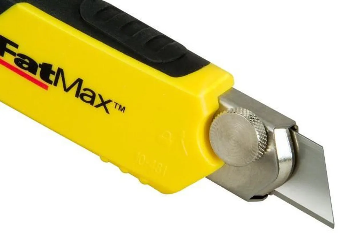 Stanley FatMax Afbreekmes 18mm - 0-10-481 - Zwart/Geel