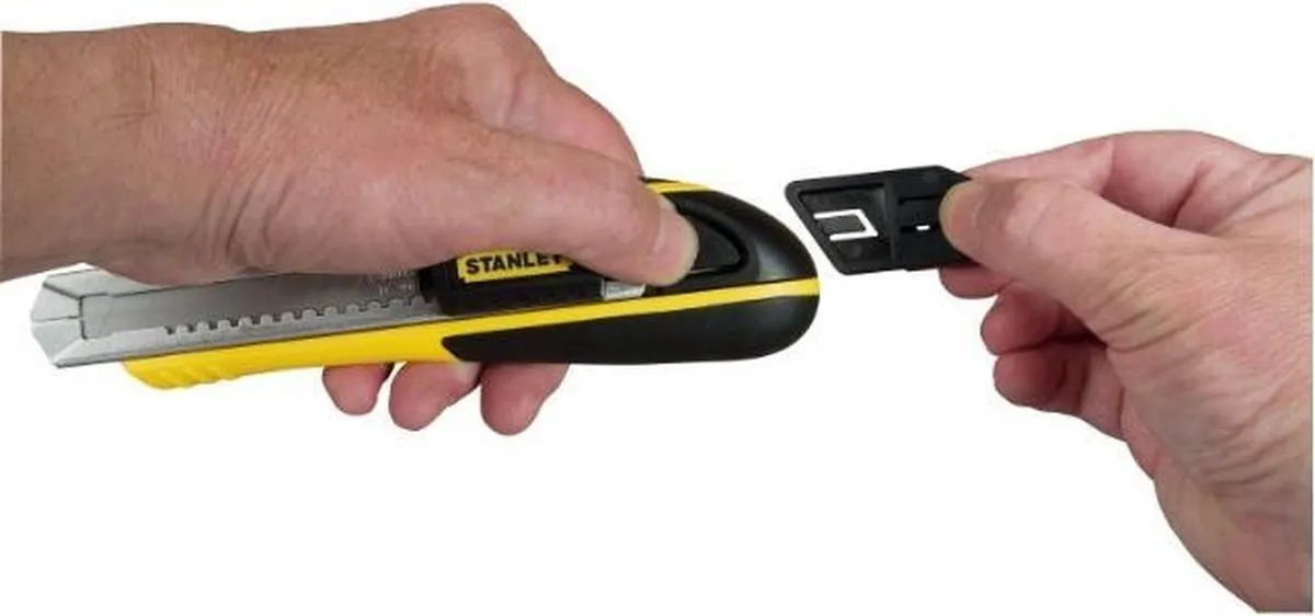 Stanley FatMax Afbreekmes 18mm - 0-10-481 - Zwart/Geel