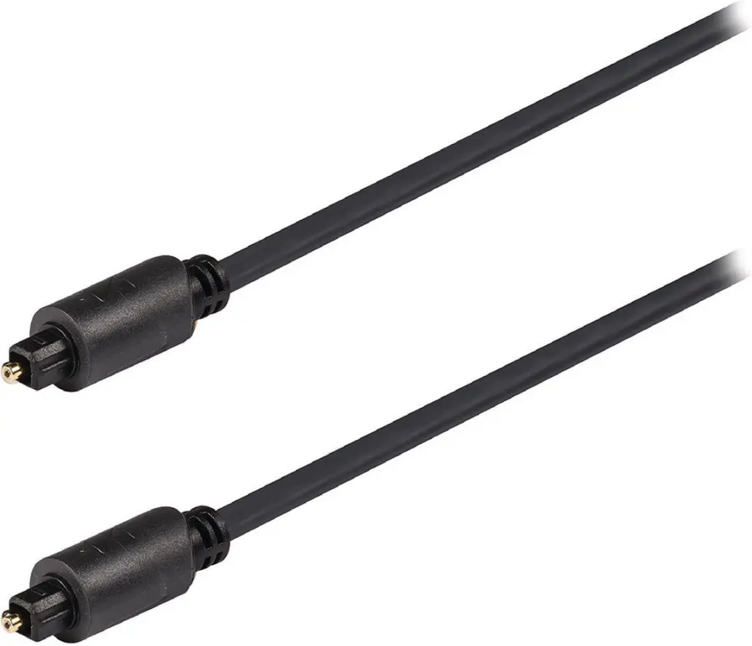 Konig KNA25000E20 Optische Kabel TosLink M-M 2m - Zwart - afbeelding 2 van 4