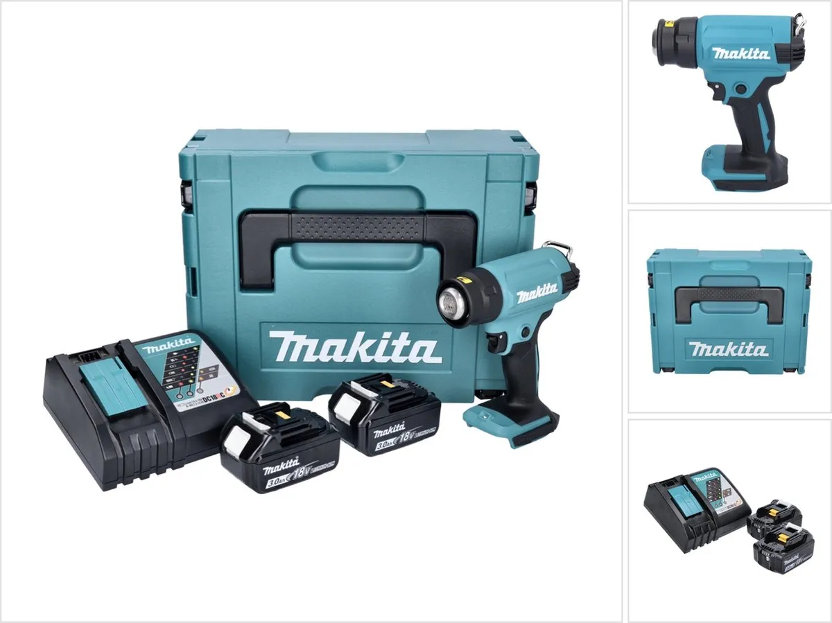 Makita DHG 180 RFJ Heetluchtpistool 18V