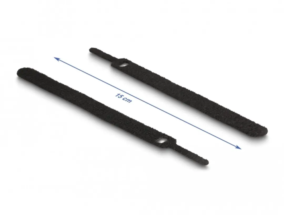 Delock Kabelbinders 150x12mm - 10 Stuks - Verschillende kleuren
