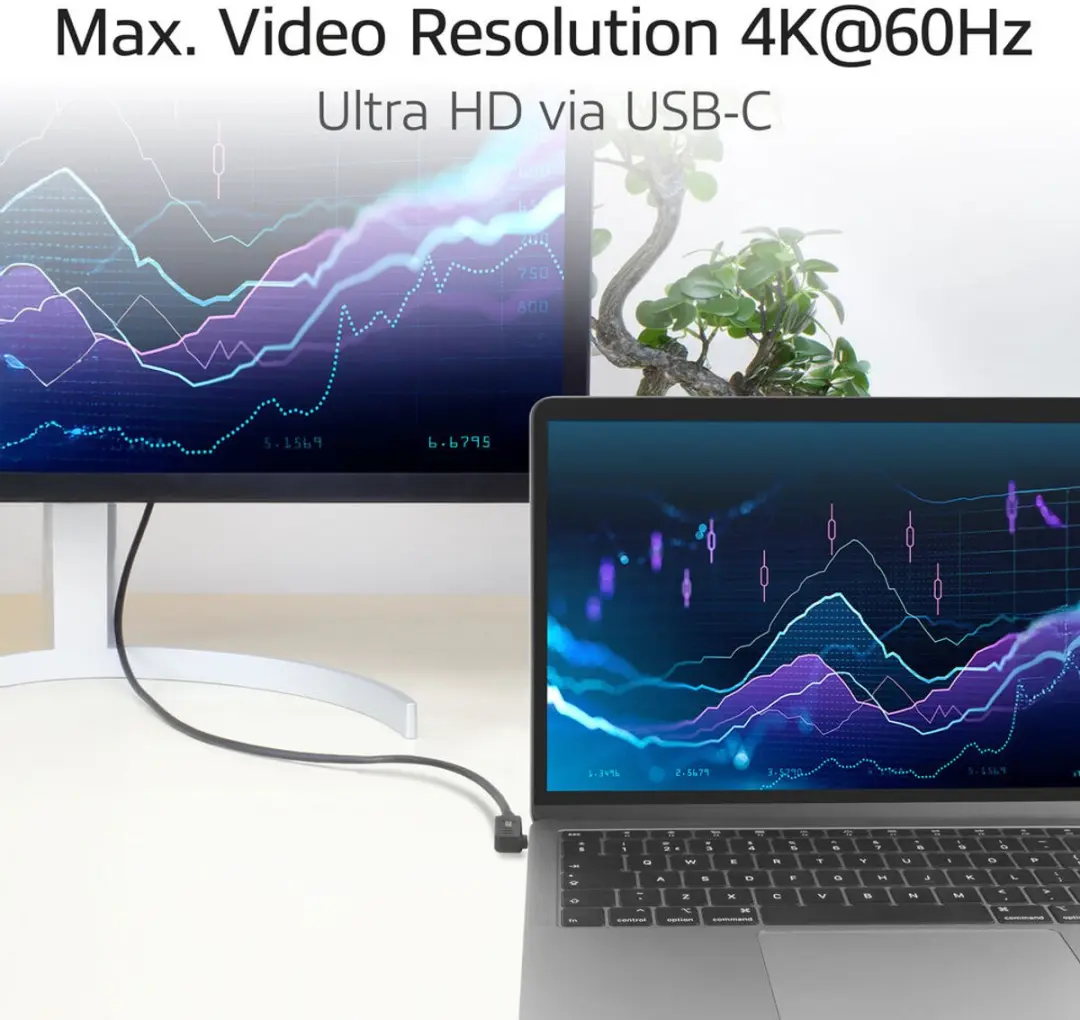 ACT AC7405 USB-C Kabel 10Gbps 60W 0,5m - Zwart
