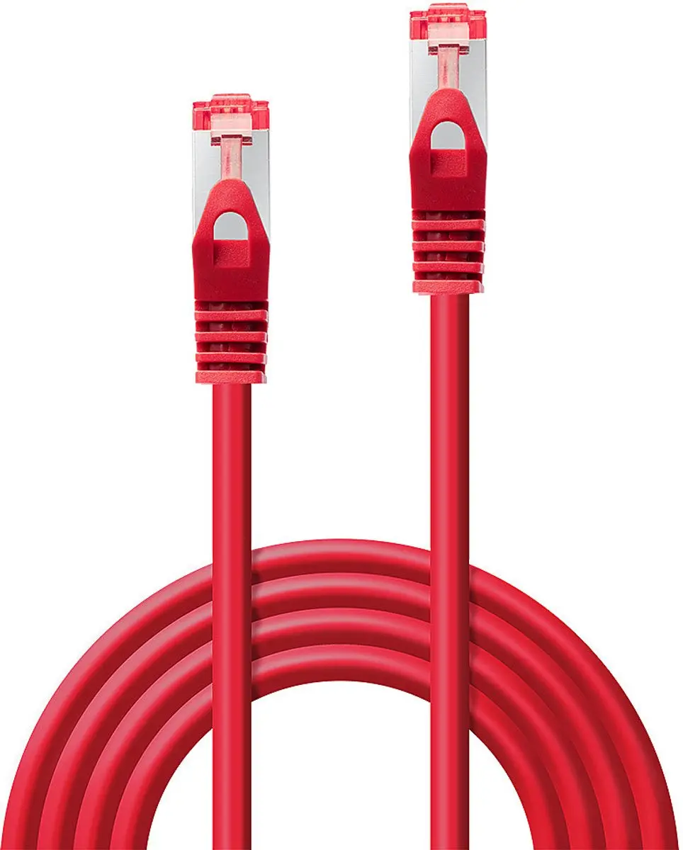 Lindy CAT 6 S/FTP Netwerkkabel 10m - Rood