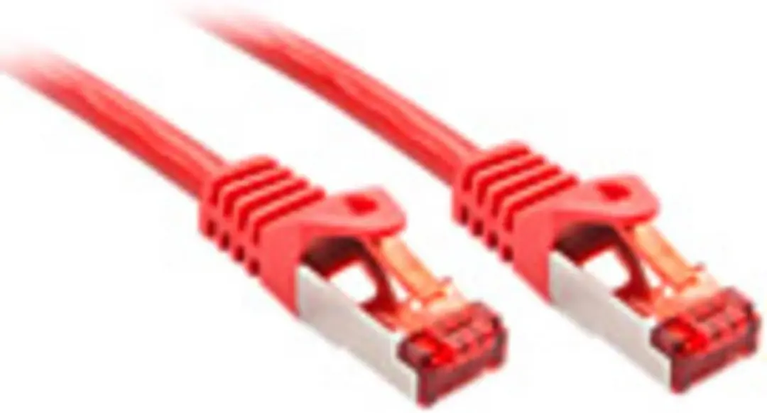 Lindy CAT 6 S/FTP Netwerkkabel 10m - Rood