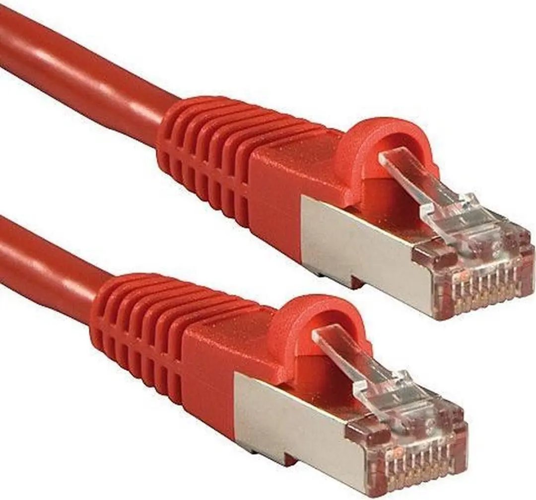 Lindy CAT 6 S/FTP Netwerkkabel 10m - Rood