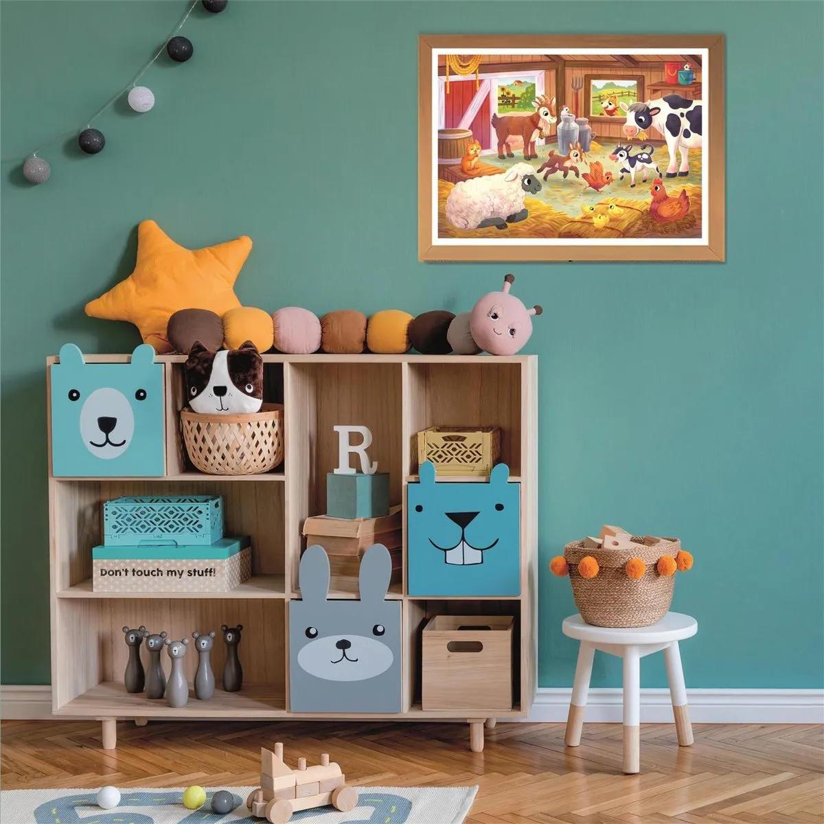 Clementoni De Boerderij Familie Puzzel 40 Stuks - Multikleur - afbeelding 4 van 6