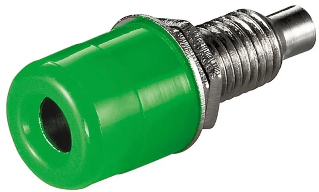 Goobay 11733 Groene Banana Contra Connector