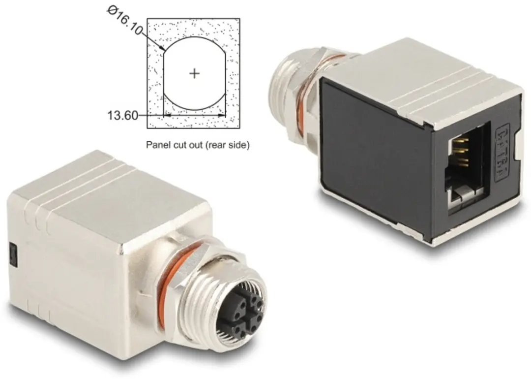 Delock M12 X-coded Adapter 60087