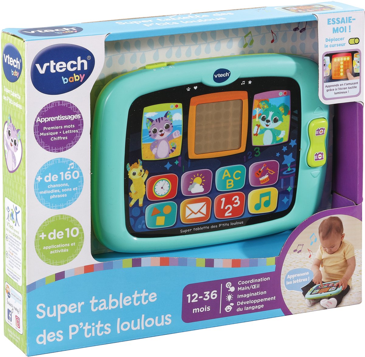 Interactive Tablet for Children Vtech Baby P'tits Loulous
