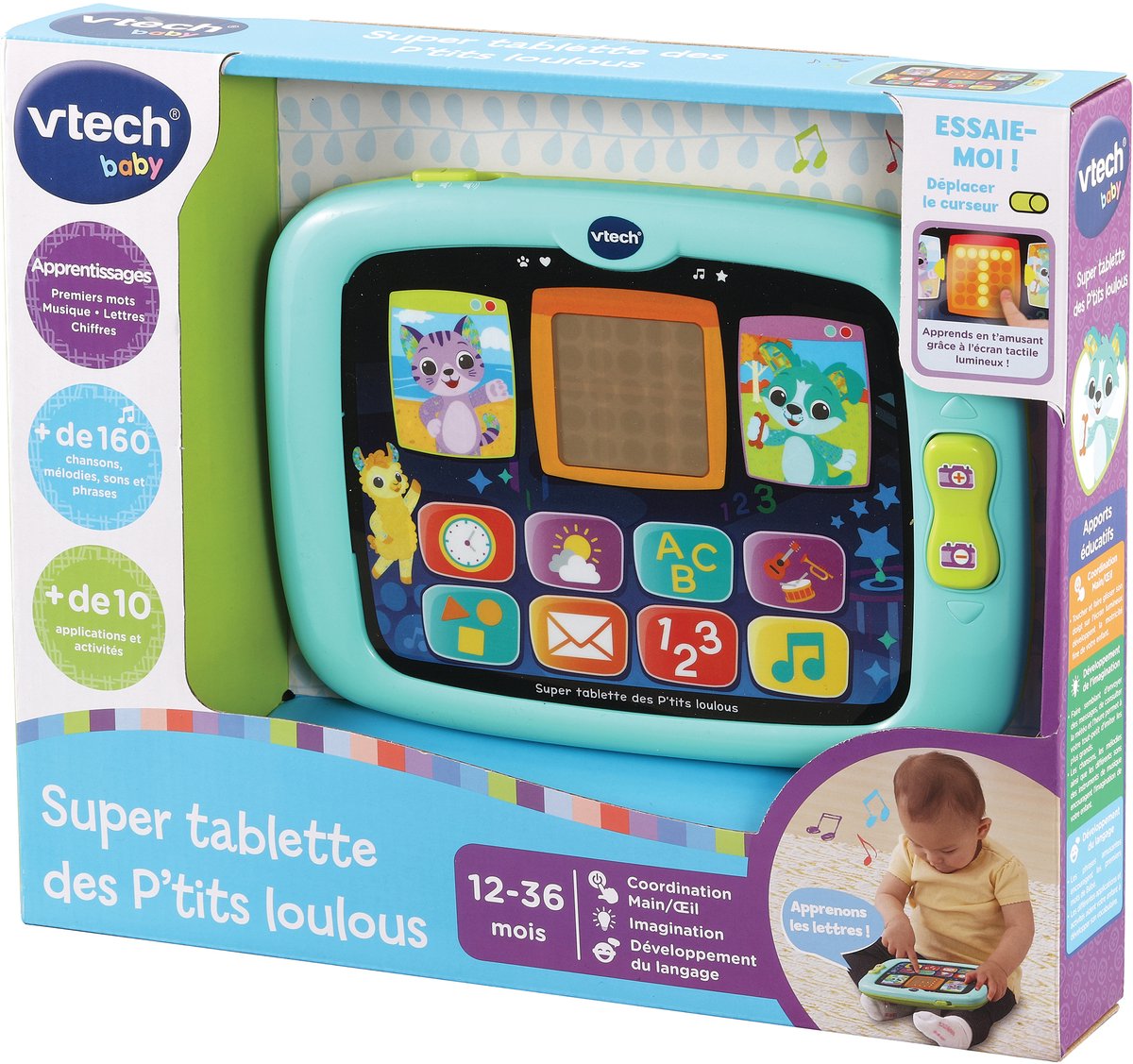 Interactive Tablet for Children Vtech Baby P'tits Loulous