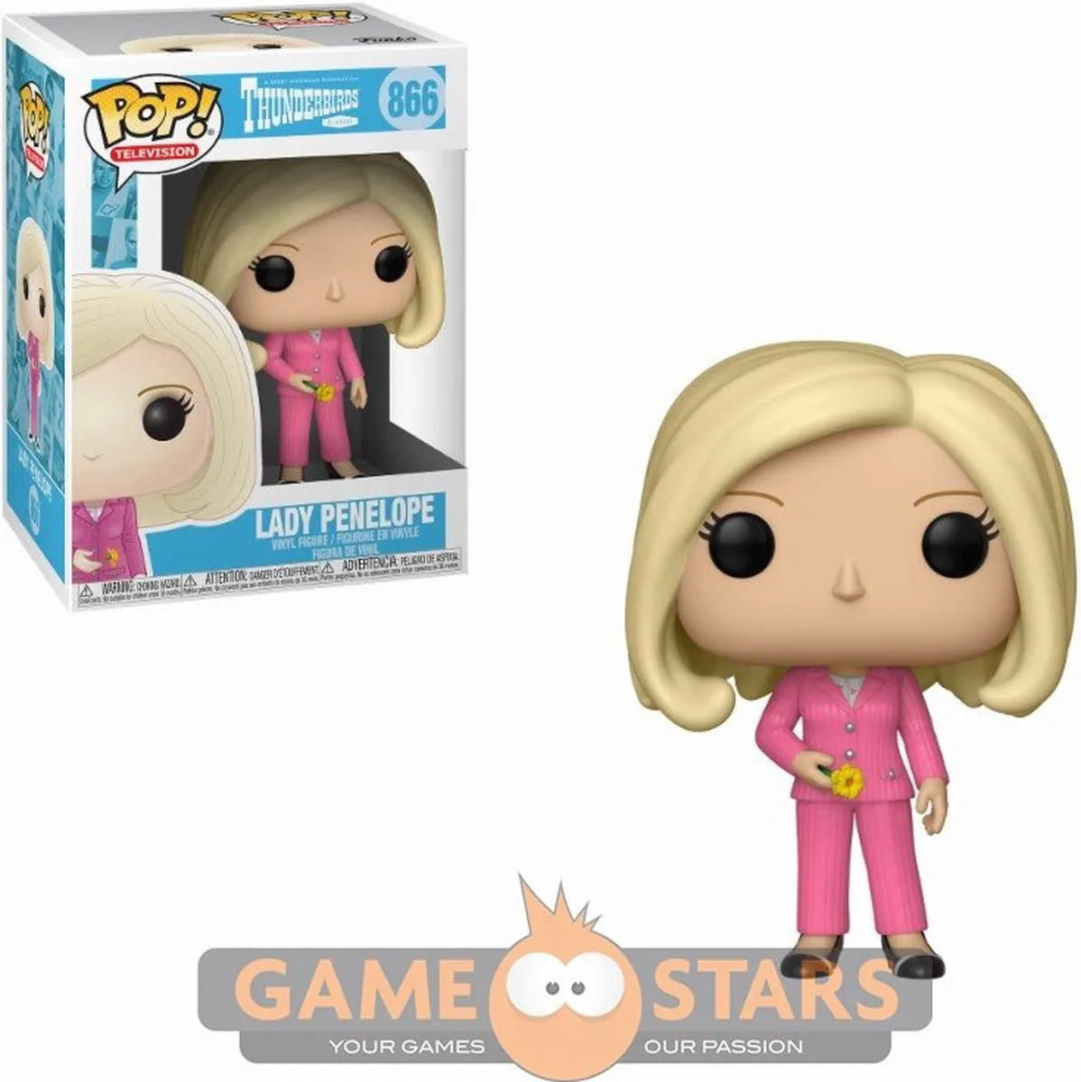 Funko Thunderbirds Lady Penelope Vinyl Figuur - 40355 - Veelkleurig