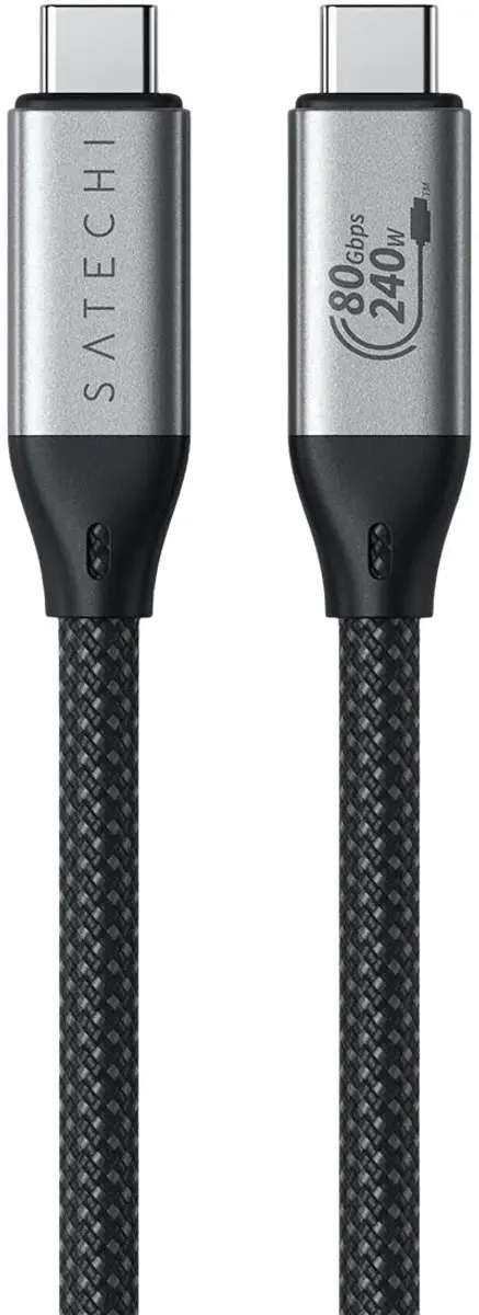 Satechi USB4 Pro Kabel ST-YU4120K - 1.2m 240W - Grijs