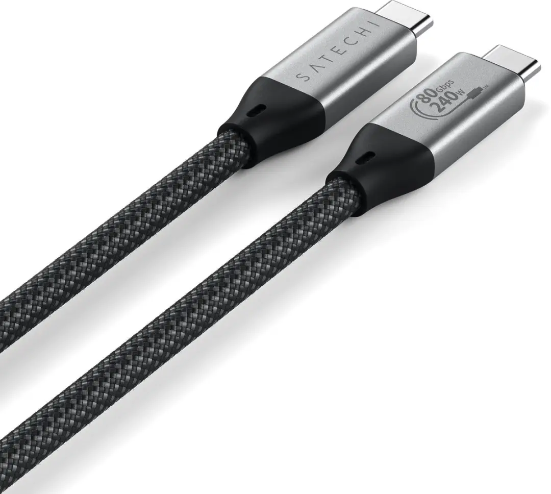 Satechi USB4 Pro Kabel ST-YU4120K - 1.2m 240W - Grijs