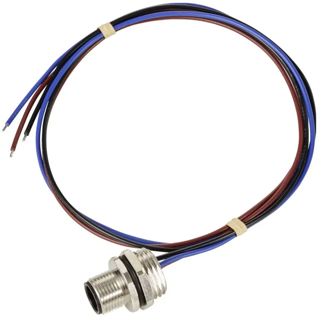 Tru Components TC-12833204 Sensor/Actuator Inbouwstekker M12 - 3 Polig