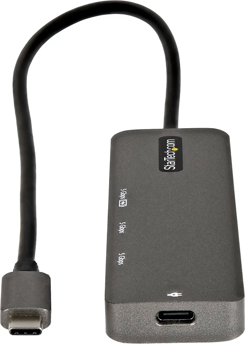 Startech DKT30CHPD3 USB Hub - Metaal