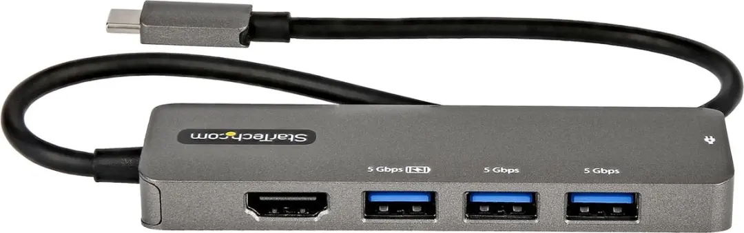 Startech DKT30CHPD3 USB Hub - Metaal