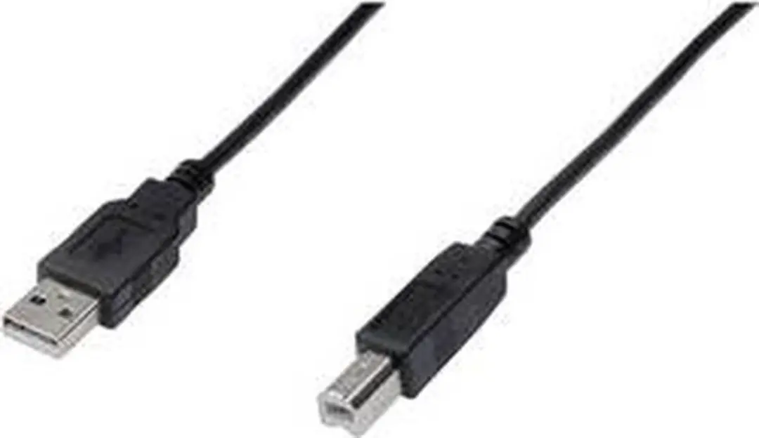 Digitus AK-300105-018-S USB 2.0 Kabel A naar B - 1.8m - Zwart