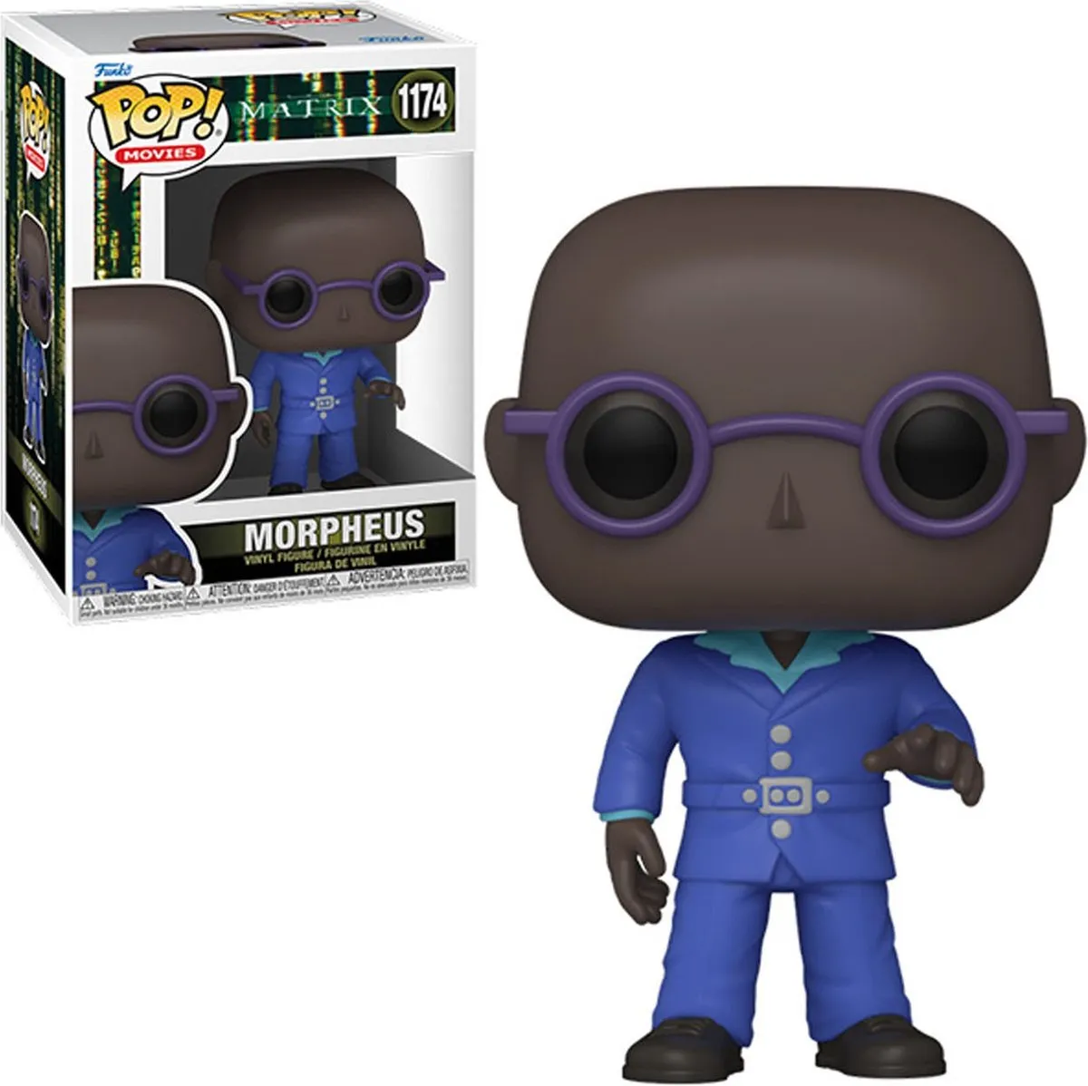 Funko POP! The Matrix Morpheus Verzamelfiguur - 9cm - Multicolor