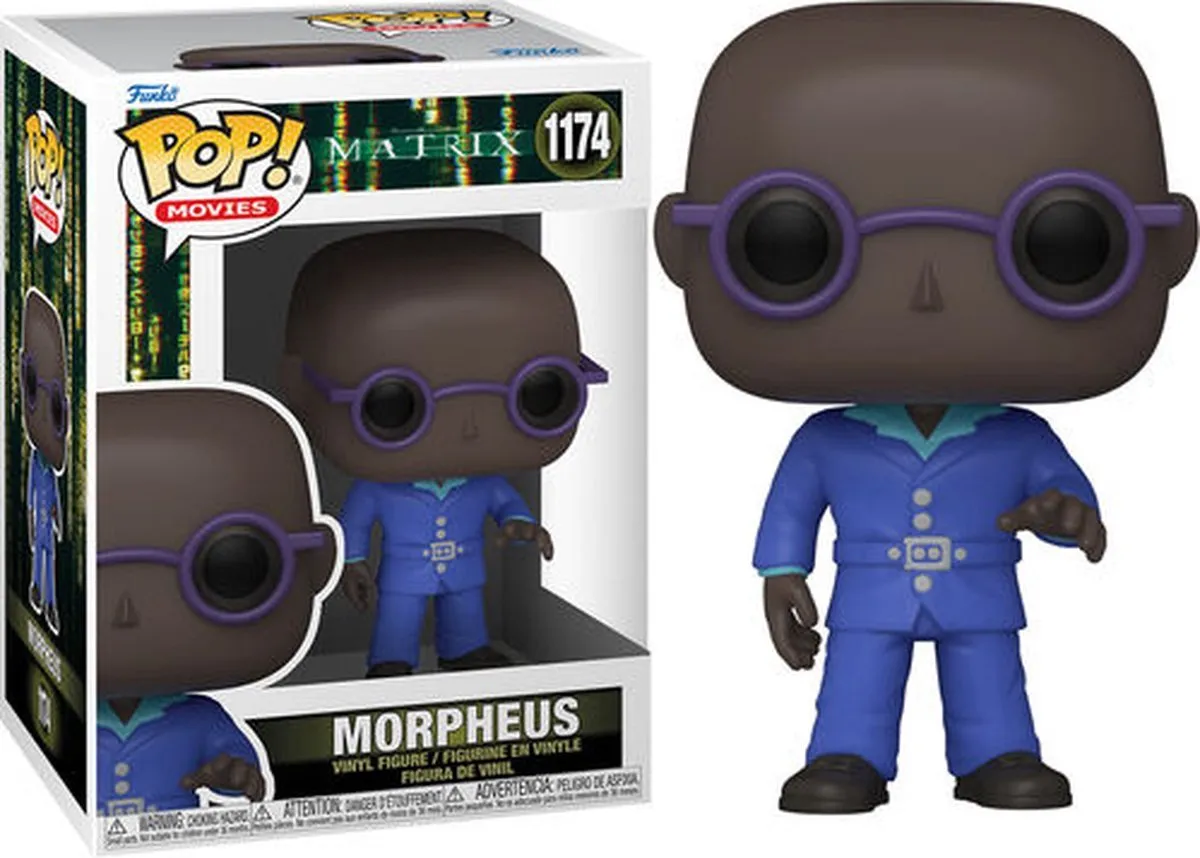Funko POP! The Matrix Morpheus Verzamelfiguur - 9cm - Multicolor