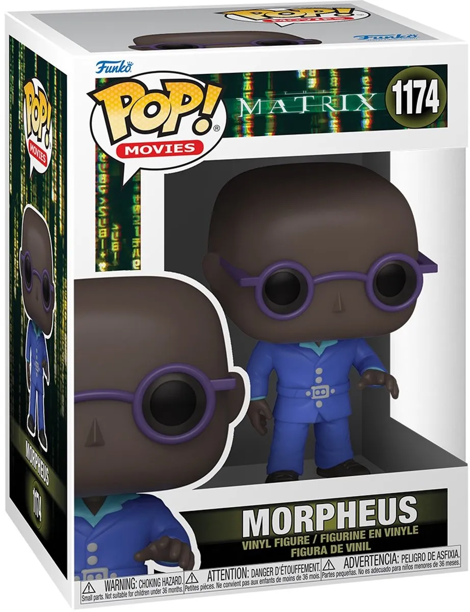 Funko POP! The Matrix Morpheus Verzamelfiguur - 9cm - Multicolor