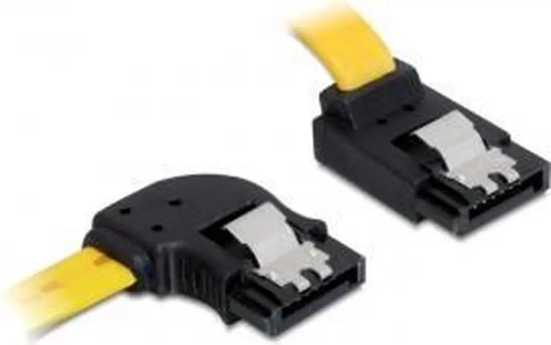 Delock SATA Kabel 600MB/s - 0,5m - Geel