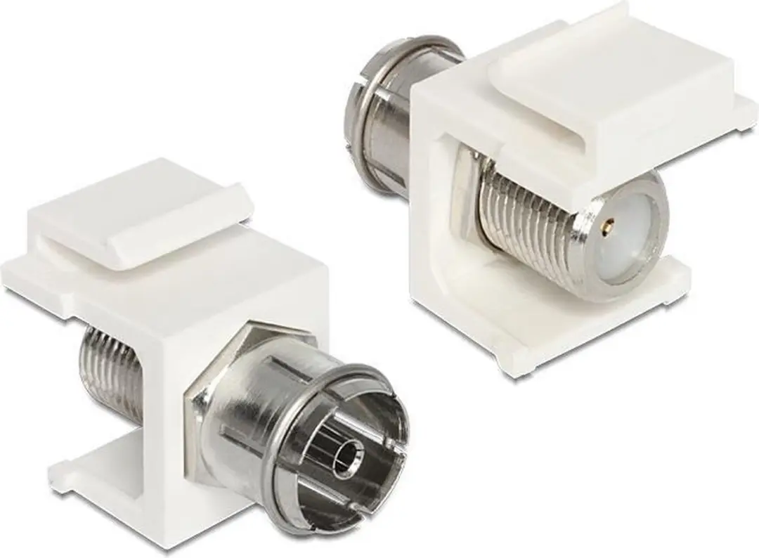 Delock Keystone IEC F-Buchse