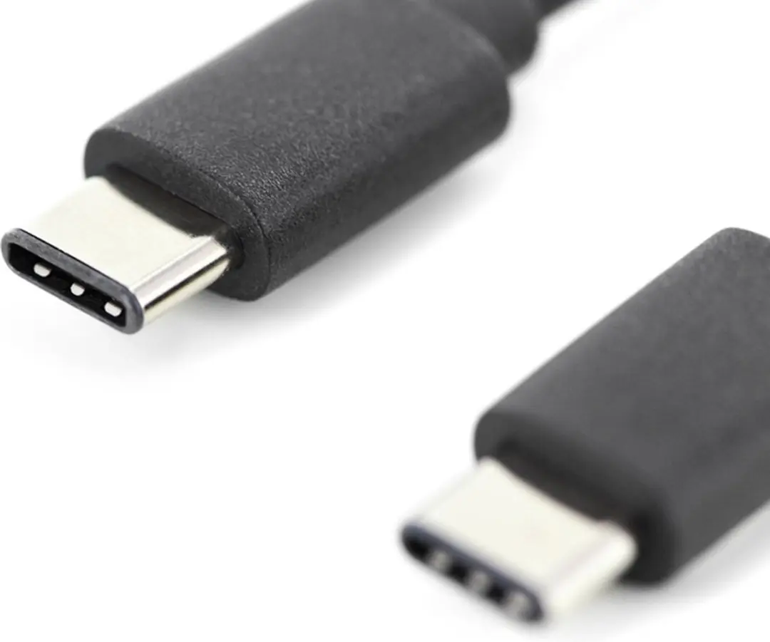 Digitus USB 2.0 USB-C Kabel 1m - Zwart