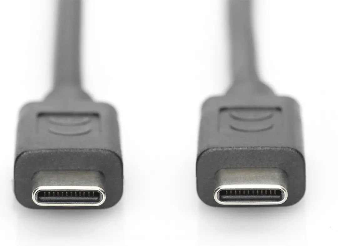 Digitus USB 2.0 USB-C Kabel 1m - Zwart