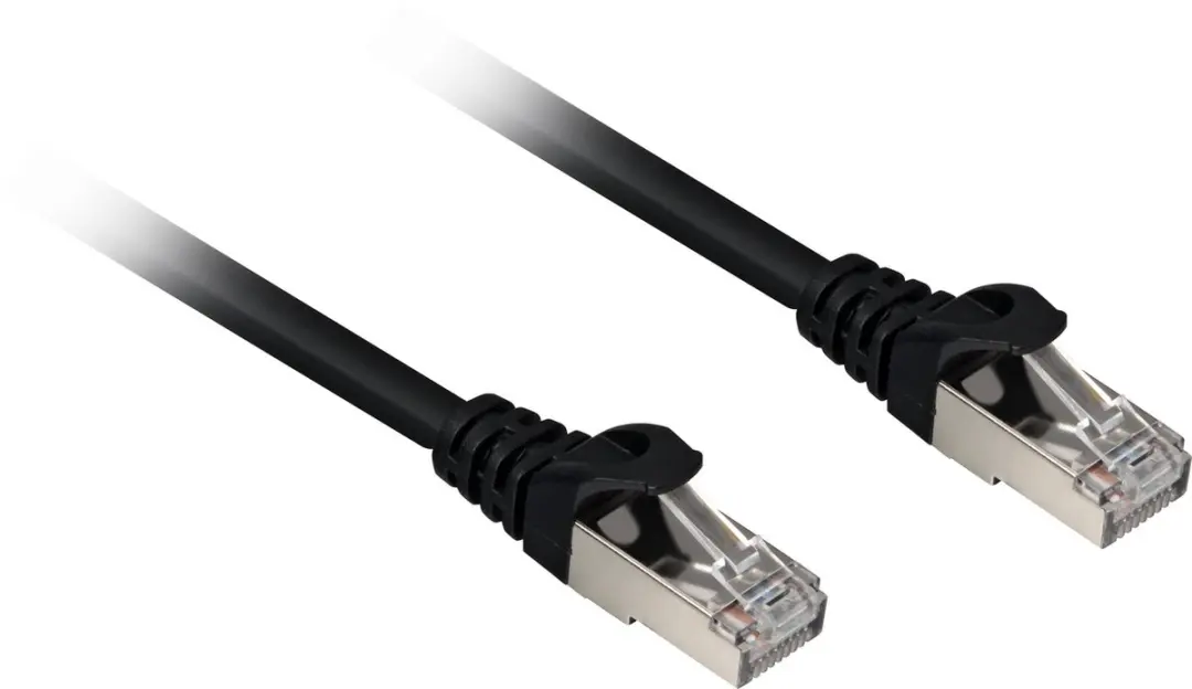 Sharkoon CAT6a sFTP Kabel 5m - Zwart
